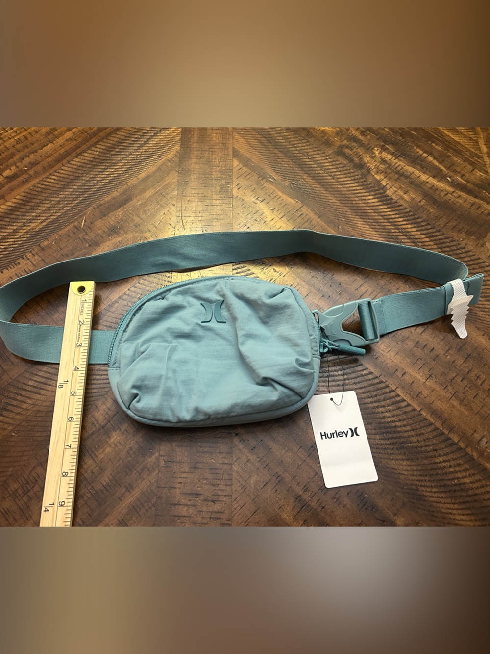 Hurley Teal Belt Bag with Adjustable Strap